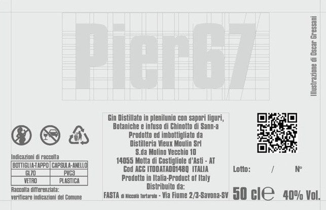 Pier67 Gin - 50cl